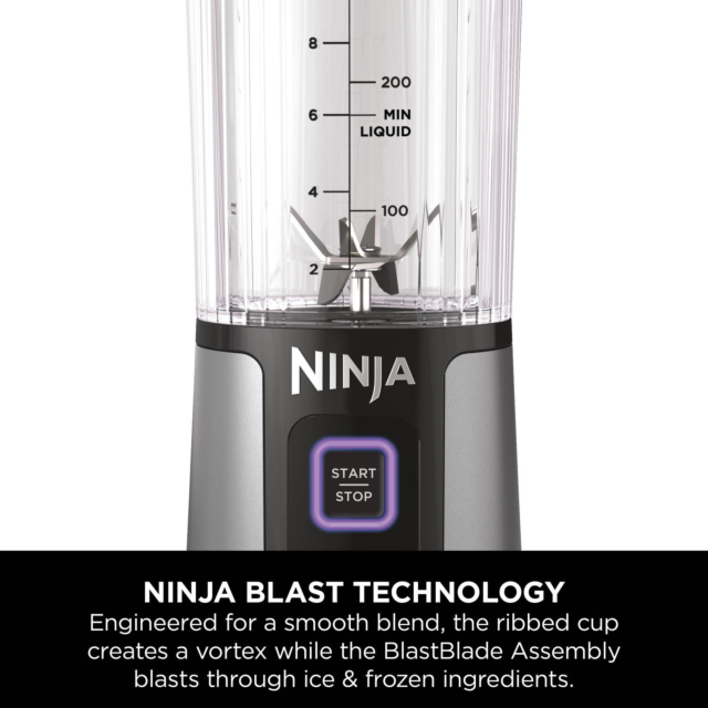 Ninja Blast Cordless Blender USB-C Rechargeable Black