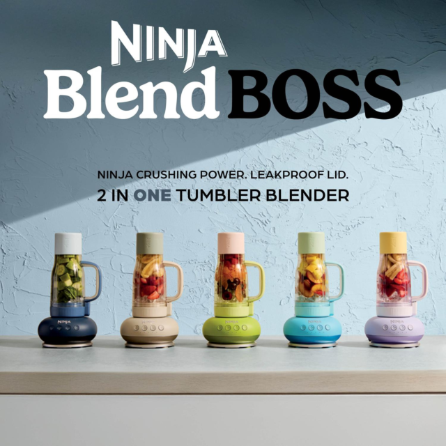 Ninja DB351UKCY BlendBoss Tumbler Blender - Cyber Space