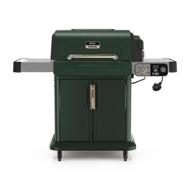 Ninja PG301UKGN FlexFlame Gas BBQ Green
