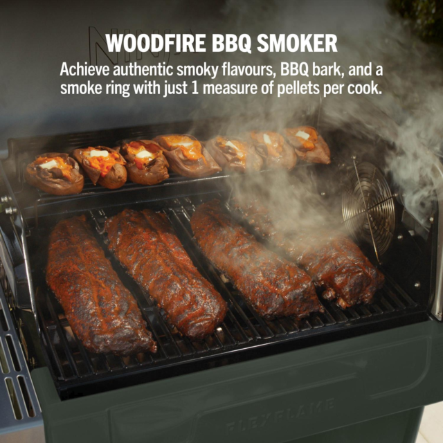 Ninja PG301UKGN FlexFlame Gas BBQ Green