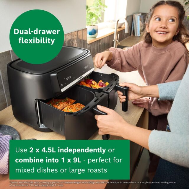 MAFD440B7G, Double Drawer Air Fryer