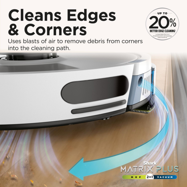 Shark RV2620WAUKWH Matrix Plus 2 in 1 Vacuum & Mop