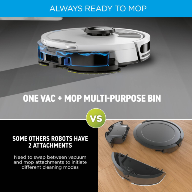 Shark RV2620WAUKWH Matrix Plus 2 in 1 Vacuum & Mop