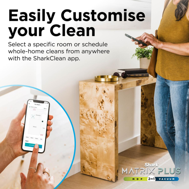 Shark RV2620WAUKWH Matrix Plus 2 in 1 Vacuum & Mop