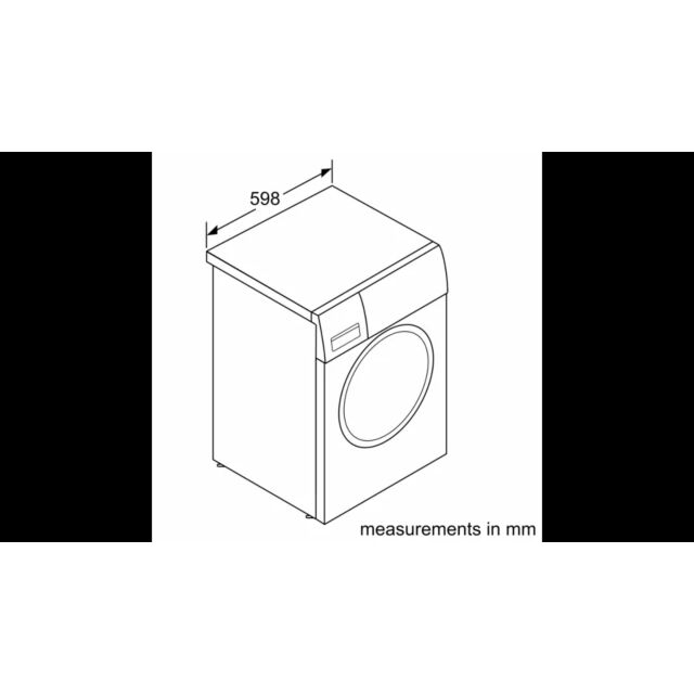 Siemens WN44G290GB 9kg/6kg 1400 Spin Washer Dryer - White