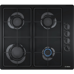 Bosch PBP6B6B60 58cm Gas Hob - Black