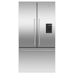 Fisher and Paykel RF540ADUX6 Freestanding French Door Refrigerator Freezer, 90cm, 569L